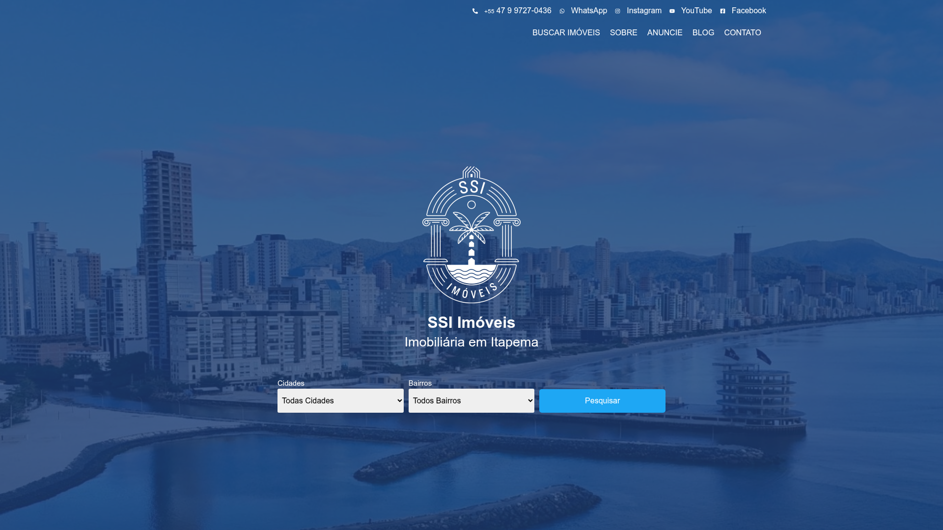 SSI Negócios Imobiliários — projeto entregue pela GeraWeb